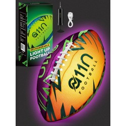A11N SPORTS Rechargebale - Balón de fútbol iluminado | Se ilumina al impacto