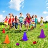 Set para niños marca Unanscre Combo de 31 piezas, 3 en 1 de juegos de carnaval al aire libre.