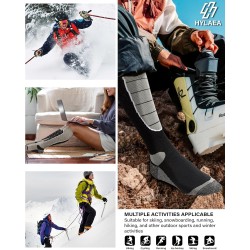 Hylaea Calcetines de esquí | Permanecen calientes todo el dia