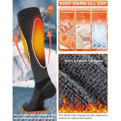 Hylaea Calcetines de esquí | Permanecen calientes todo el dia