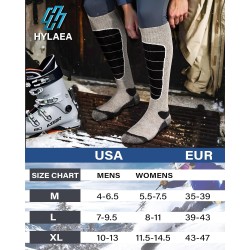 Hylaea Calcetines de esquí | Permanecen calientes todo el dia