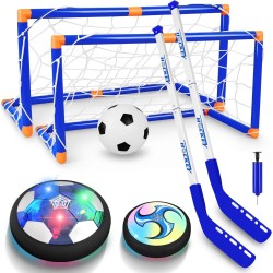 Hover - Juego de hockey para niños | Con bola y disco flotante incluidos para niños