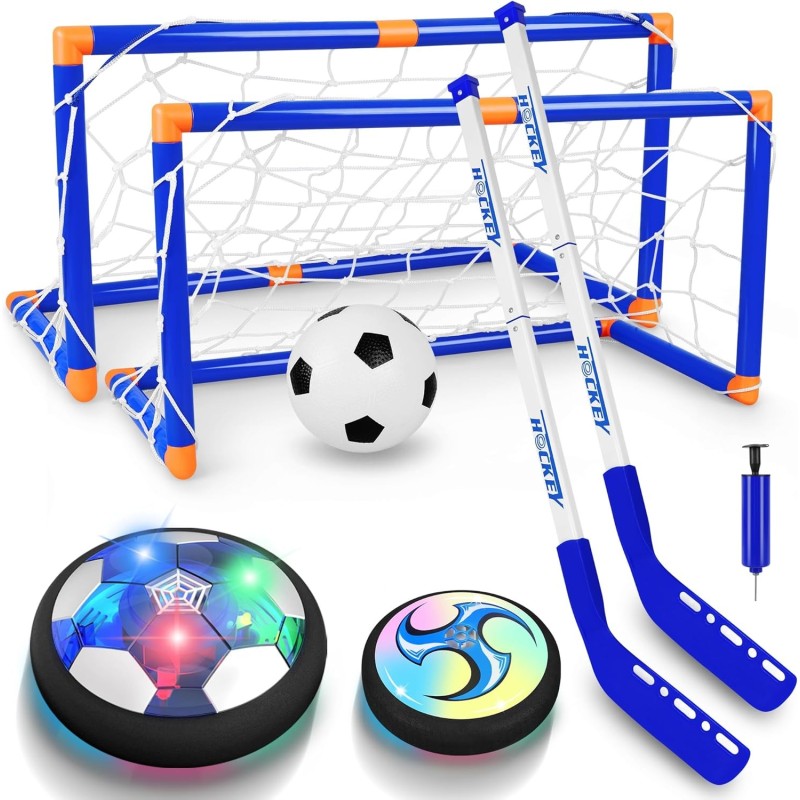 Hover - Juego de hockey para niños | Con bola y disco flotante incluidos para niños Hover - Juego de hockey para niños | Con bola y disco flotante incluidos para niños