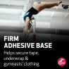 Base adhesiva firme para fijar la ropa de gimnasia marca Cramer