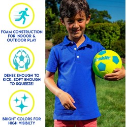 Franklin Sports Balón de fútbol de espuma | Suave y ideal para niños