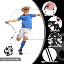 Entrenador de tiros a puerta Soccer Kick Trainer 2 Psc con red de retorno