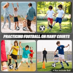 Entrenador de tiros a puerta Soccer Kick Trainer 2 Psc con red de retorno