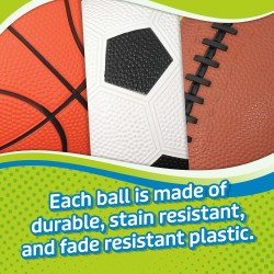 Pelotas deportivas pequeñas para niños pequeños a partir de 3 años