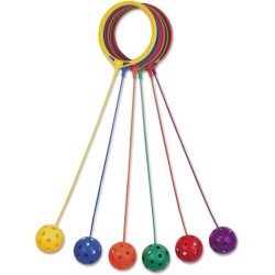 Champion Sports Skip Ball - Tobillera de juguete para niños | Juguete deportivo de tobillera para niños