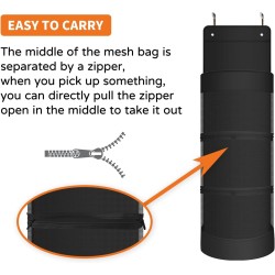 Organizador colgante Boczif, organizador colgante para puertas para guardar equipamiento deportivo y pelotas