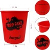 Juego gigante de Pong al aire libre – Ideal para la playa, el camping, el césped o el patio trasero