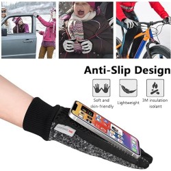 MOREOK Guantes de invierno | Antideslizantes y aislantes