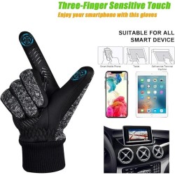 MOREOK Guantes de invierno | Antideslizantes y aislantes