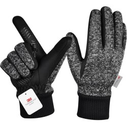 MOREOK Guantes de invierno | Antideslizantes y aislantes