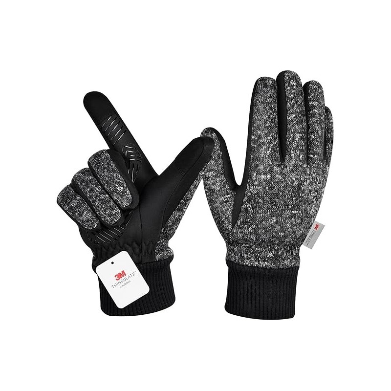 MOREOK Guantes de invierno | Antideslizantes y aislantes MOREOK Guantes de invierno | Antideslizantes y aislantes