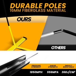 Red de entrenamiento de voleibol ajustable | Profesional y facil de armar