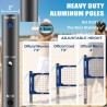 Juego de red profesional de voleibol resistente para patio trasero