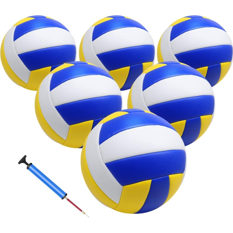 Paquete de 6 pelotas de voleibol | Paquete de 6 de alta calidad