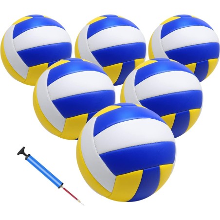 Paquete de 6 pelotas de voleibol | Paquete de 6 de alta calidad