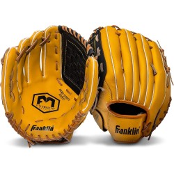 Guante de béisbol y sóftbol Franklin Sports | Con materiales resistentes y cómodo ajuste
