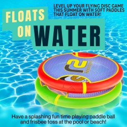 Divertido juego de pelota y raqueta saltarina para lanzar y atrapar