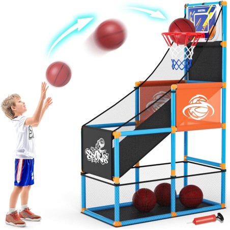 Juego de baloncesto arcade para niños