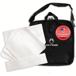 Juego de bolsas con bases de goma - Béisbol, kickball, tee ball, wiffle ball - Entrenamiento, jardín