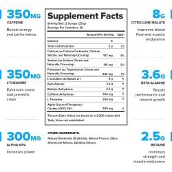 LEGION Pulse - Bebida preentrenamiento | Sabor a frambuesa azul