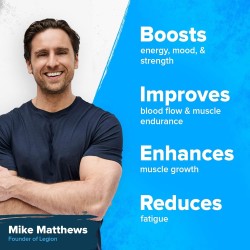 LEGION Pulse - Bebida preentrenamiento | Sabor a frambuesa azul