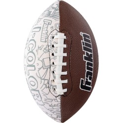 Franklin Sports iColor Mini balón de fútbol o fútbol americano para niños
