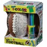 Franklin Sports iColor Mini balón de fútbol o fútbol americano para niños