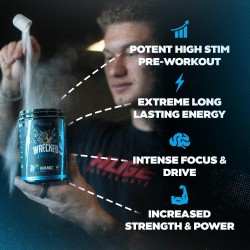 Wrecked Enraged High Stim Pre Entrenamiento | Pre entrenamiento de maxima intensidad