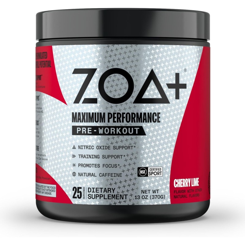 ZOA + Polvo de preentrenamiento sin azúcar | Sin sabor y sin azucar