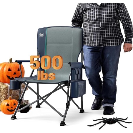 TIMBER RIDGE Silla de camping plegable de gran tamaño