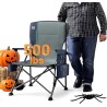 TIMBER RIDGE Silla de camping plegable de gran tamaño