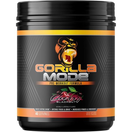 Gorilla Mind Pre Workout - Energía, potencia y concentración láser para un bombeo masivo