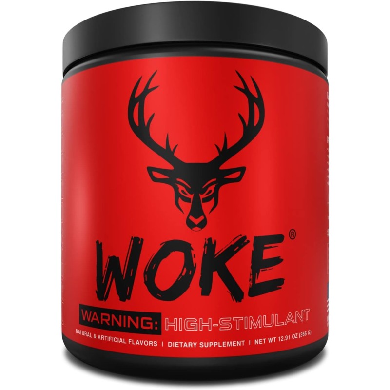 Woke-Parent - Suplemento dietario pre-entrenamiento | formula pre entrenamiento con sabor a frambuesa