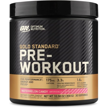 Pre-Workout vitamina D marca Optimum Nutrition para reforzar el sistema inmunitario