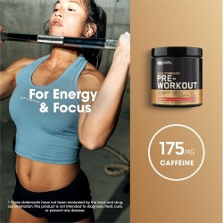 Suplemento Gold Standard para antes del entrenamiento Optimum Nutrition