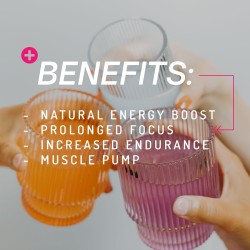 PWDRS Polvo de pre-entrenamiento | Totalmente natural para obtener energía