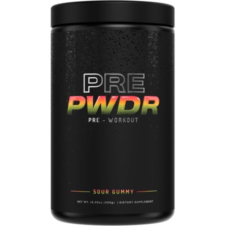 PWDRS Polvo de pre-entrenamiento | Totalmente natural para obtener energía