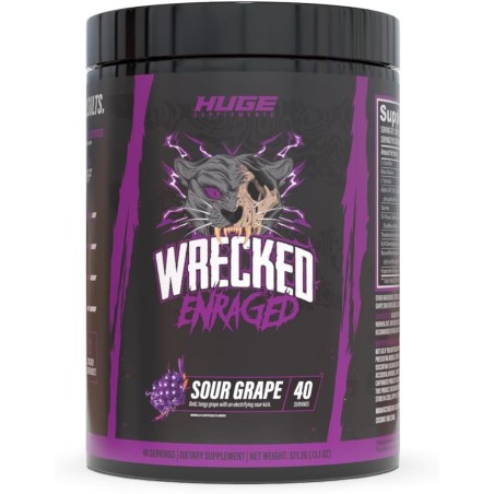 Fórmula extrema marca Huge Supplements y potente para obtener energía intensa, concentración láser y fuerza máxima