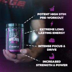 Fórmula extrema marca Huge Supplements y potente para obtener energía intensa, concentración láser y fuerza máxima