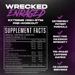 Fórmula extrema marca Huge Supplements y potente para obtener energía intensa, concentración láser y fuerza máxima