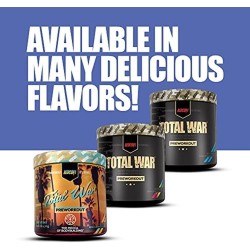 REDCON1 Total War - Suplemento en polvo previo al entrenamiento | Con sabor a mora azul