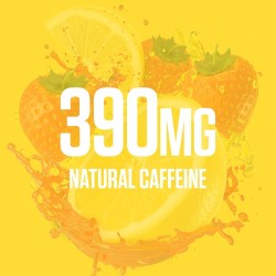 Polvo de preentrenamiento marca RYSE up sabor Strawberry Squeeze