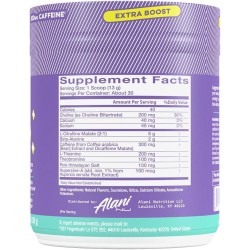 Alani Nu Pre Workout+ - Limonada congelada en polvo