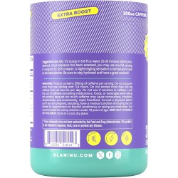 Alani Nu Pre Workout+ - Limonada congelada en polvo