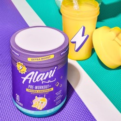 Alani Nu Pre Workout+ - Limonada congelada en polvo